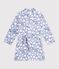 Kamerjas van fleece met print voor kinderen blauw/multicouleur