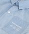 Chemise enfant en coton &agrave; manches courtes bleu