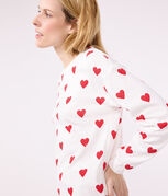 wit MARSHMALLOW/rood TERKUIT