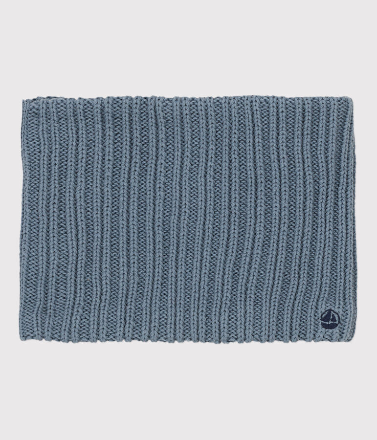 Snood enfant gar&ccedil;on-fille bleu