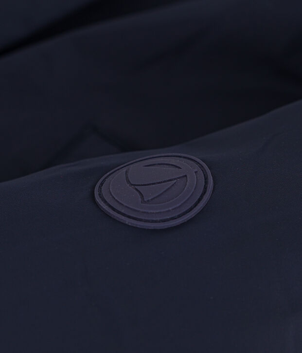 Parka femme bleu marine