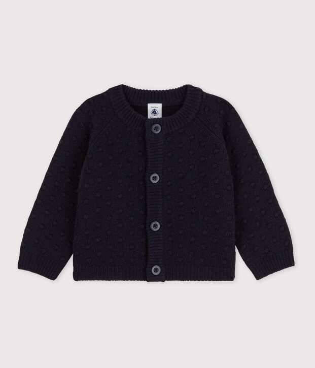 Babycardigan in tricot van wol SMOKING
