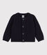 Babycardigan in tricot van wol 