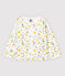 Cardigan en coton bébé fille. blanc MARSHMALLOW/blanc MULTICO