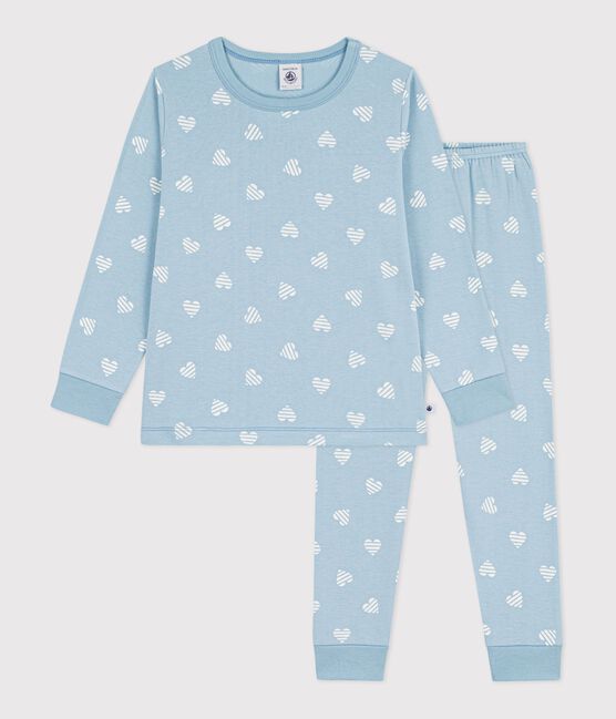 Katoenen pyjama met hartjesprint voor kinderen MIMI/ ECUME