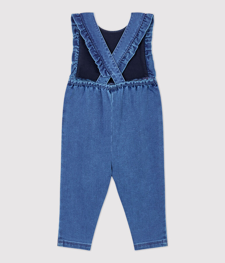 Jumpsuit van denim baby. blauw