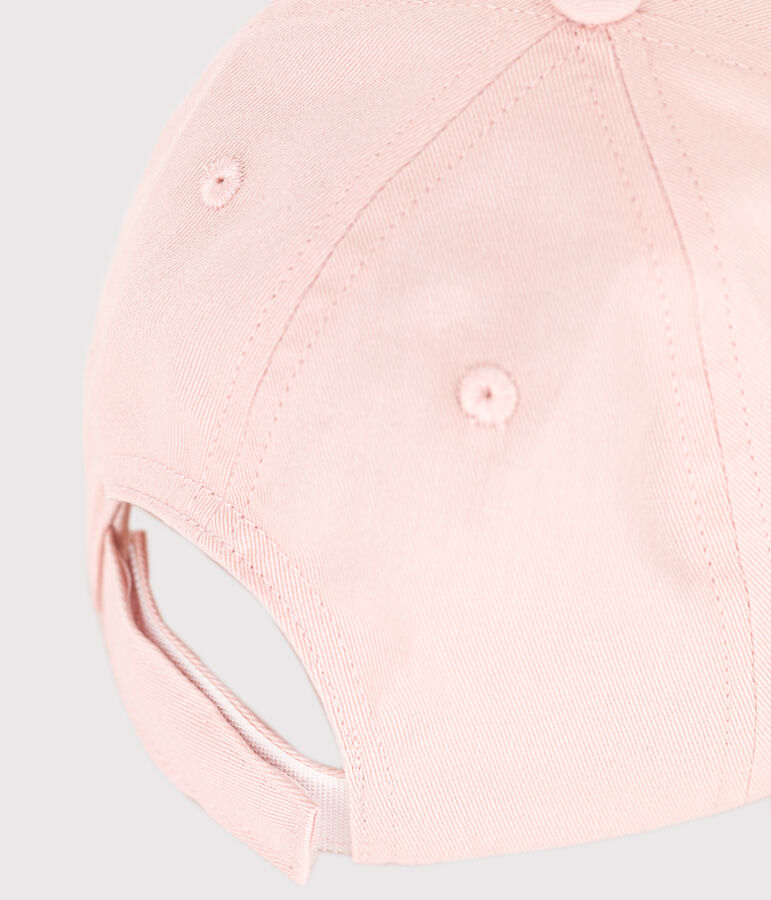 Casquette en denim rose enfant rose