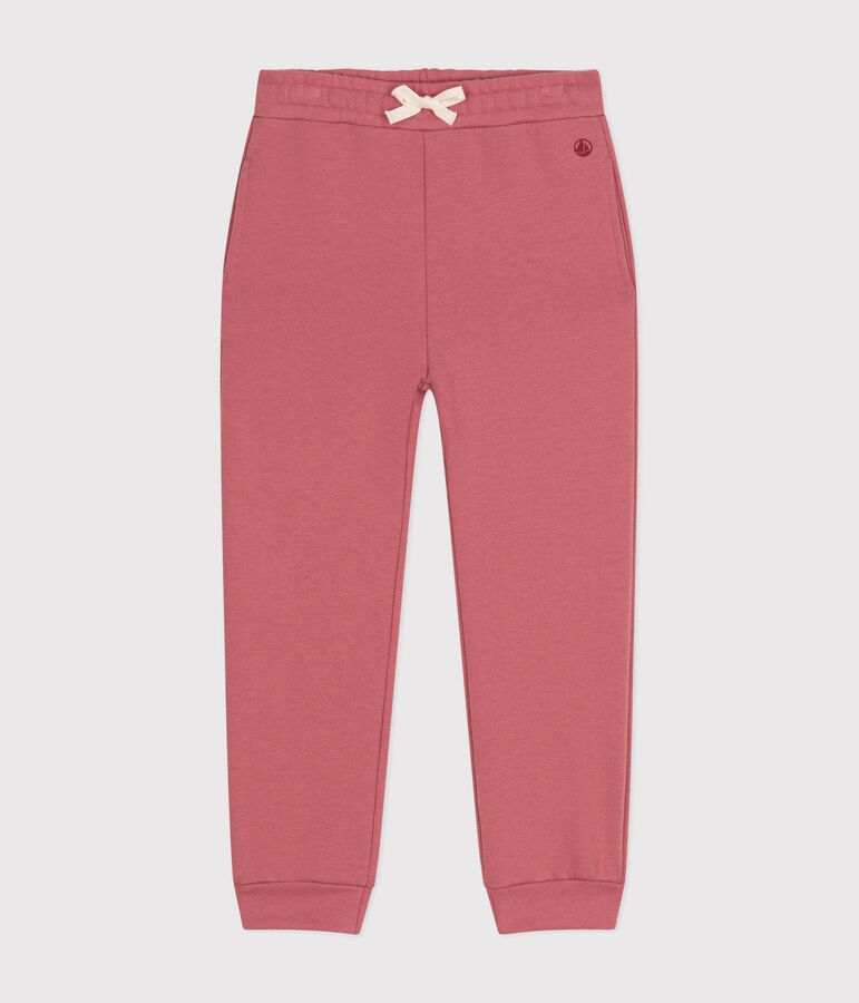 Pantalon de jogging en molleton enfant fille rose