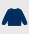 Katoenen gebreide babycardigan blauw INCOGNITO