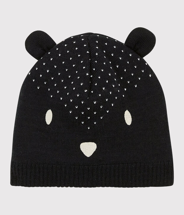 Babymuts van tricot. SMOKING