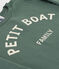 Tee-shirt manches longues bébé en coton vert VALLEE