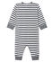 Slaappakje zonder voetjes van tubic babyjongen wit MARSHMALLOW/blauw SMOKING CN