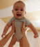 Set van 3 overslagbody's met korte mouwen van katoen voor baby's variante 1