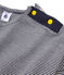 T-shirt met lange mouwen voor meisjes blauw SMOKING/wit MARSHMALLOW