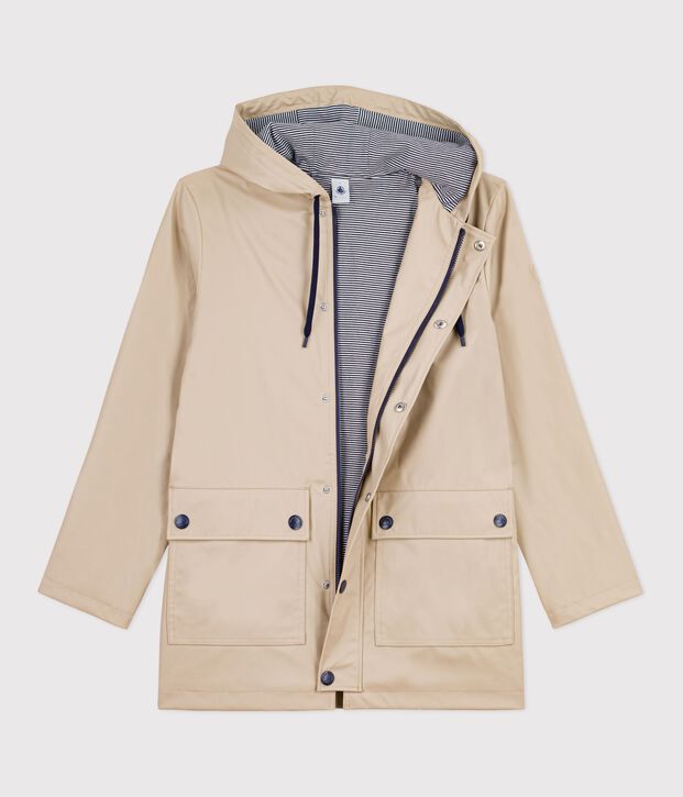 Iconische oliejas voor dames/heren beige