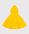 Regencape voor baby’s geel JAUNE
