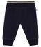 Glitterbroek in molton voor babymeisjes blauw SMOKING/geel DORE