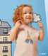 Katoenen T-shirt met Monsieur Madame-motief voor baby's