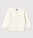 Cardigan en tricot jersey coton/lin bébé garçon