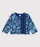 Cardigan bébé imprimé en tubique matelassé CREPUSCULE/ ROVER