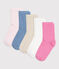 5 paires de chaussettes enfant unies en coton variante 1