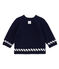 Trui voor babyjongens blauw SMOKING