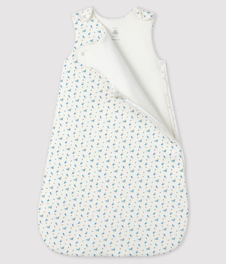 Gigoteuse b&eacute;b&eacute; en c&ocirc;te blanc/multicouleur