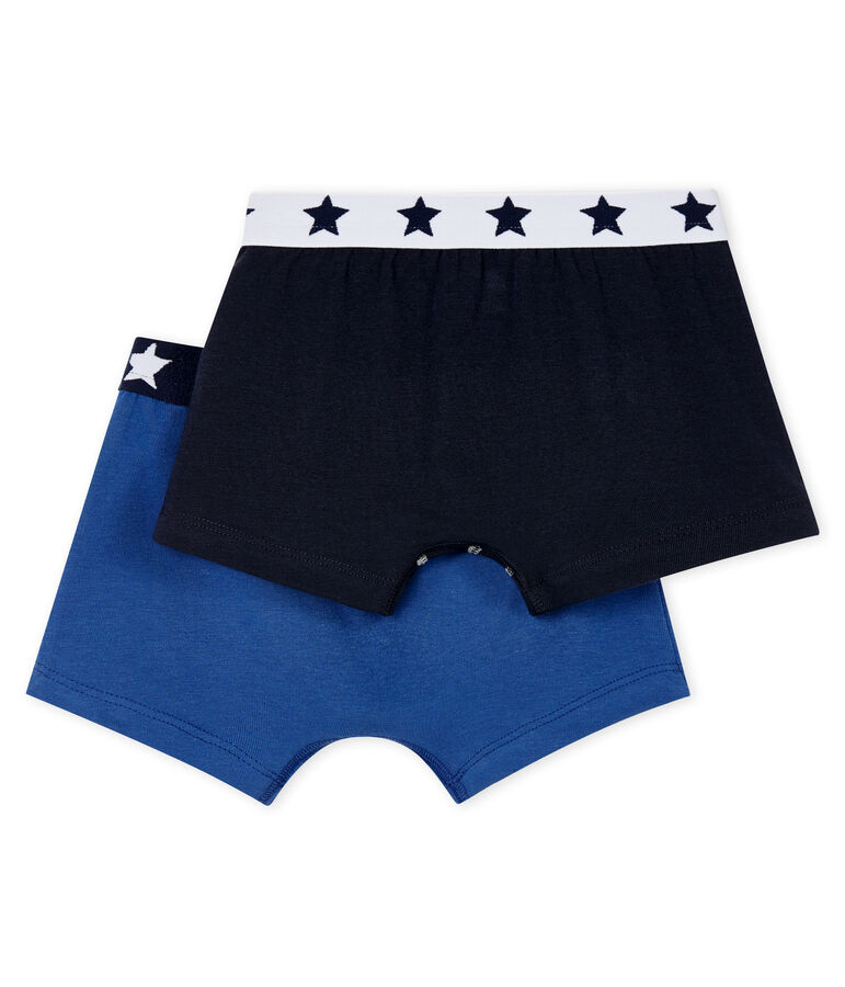 Duo de boxers petit gar&ccedil;on multicouleur