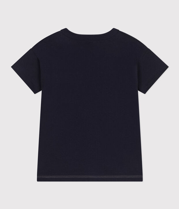 T-shirt van jersey voor jongens blauw/multicouleur