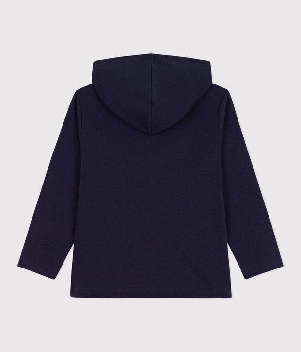 Katoenen hoodie met rits voor kinderen SMOKING