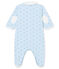 Pyjama in tubic met dessin voor babyjongens blauw FRAICHEUR/wit MULTICO