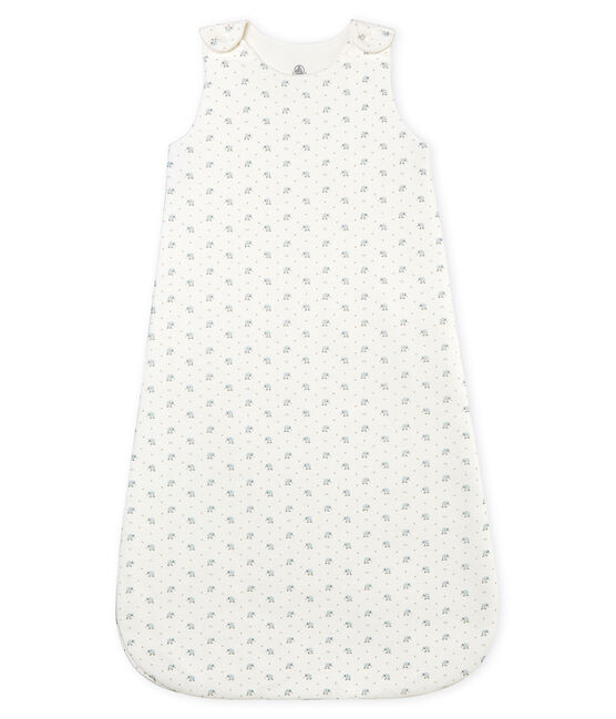 Uniseks trappelzak met print wit MARSHMALLOW/wit MULTICO