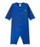 Pyjama zonder voetjes voor babyjongens blauw PERSE/blauw CHALOUPE