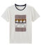 Uniseks T-shirt wit MARSHMALLOW