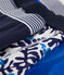 Set van 3 blauwe katoenen boxershorts voor jongens variante 1
