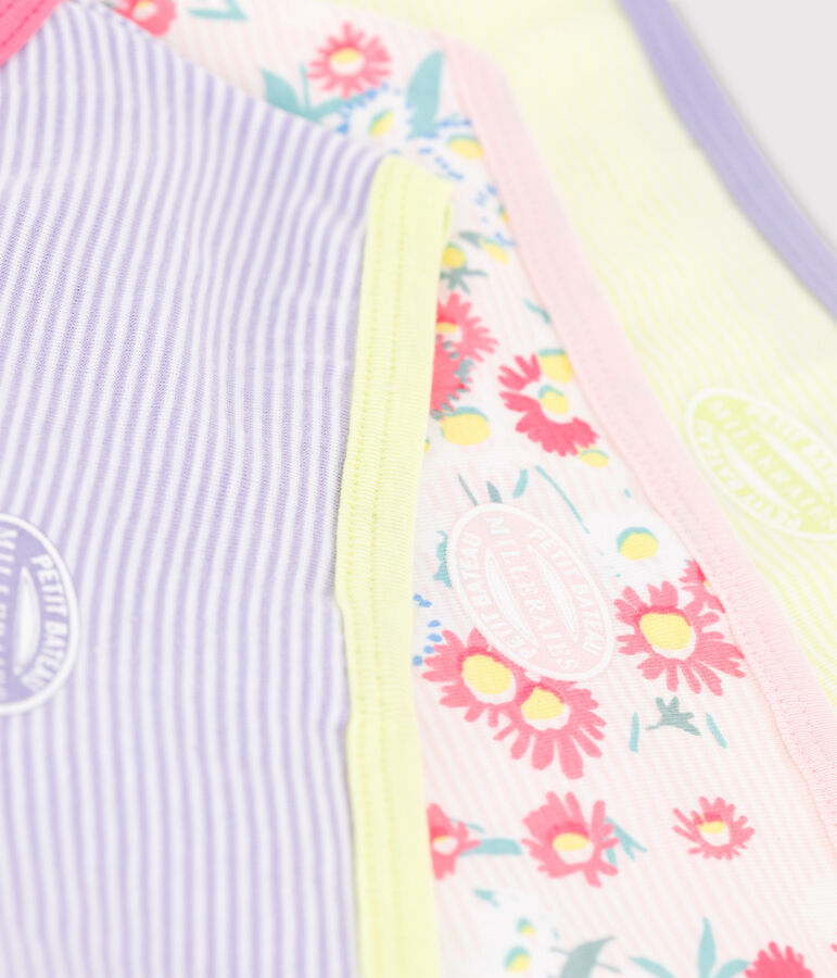 Drie meisjesonderbroeken multicouleur