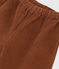 Babybroek in ribfluweel bruin CINA