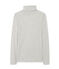 Sous pull femme en coton léger gris BELUGA CHINE