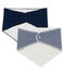 Set met 2 uniseks bandana-slabbetjes variante 1