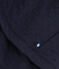Effen meisjesjurk met lange mouwen blauw SMOKING