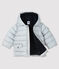 Gecapitonneerde donsjas baby jongen grijs GRIS CLAIR