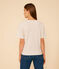 LE BOXY, T-shirt voor dames in katoen  beige MONTELIMAR CHINE