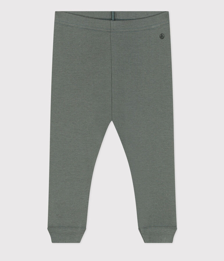 Legging en coton b&eacute;b&eacute; vert