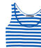 Robe de plage femme bleu PERSE/blanc MARSHMALLOW