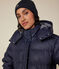 Doudoune en PU Femme bleu SMOKING