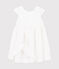 Robe de cérémonie enfant fille blanc MARSHMALLOW