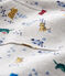 Combinaison longue imprimée bébé garçon gris BELUGA/blanc MULTICO