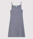 Robe à bretelles en coton BIO Femme