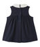 Robe bébé fille sans manches en tubique bleu SMOKING