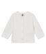 Cardigan en tubique matelassé bébé fille